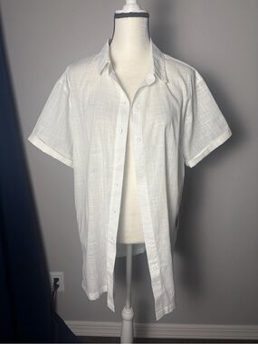 Lucky We Live Hawaii x Goldfish Kiss Swim Cotton Coverup (Size XS/S)